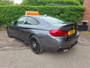 2017 BMW 4 Series 2.0 420d M Sport Xdrive Euro 6 (s/s) 2dr in Grey — image 3