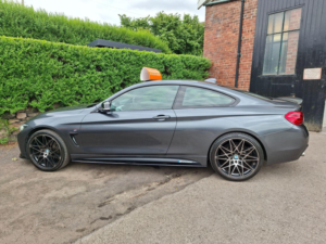 2017 BMW 4 Series 2.0 420d M Sport Xdrive Euro 6 (s/s) 2dr in Grey — image 4