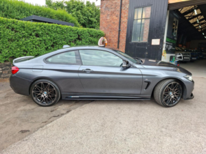 2017 BMW 4 Series 2.0 420d M Sport Xdrive Euro 6 (s/s) 2dr in Grey — image 6