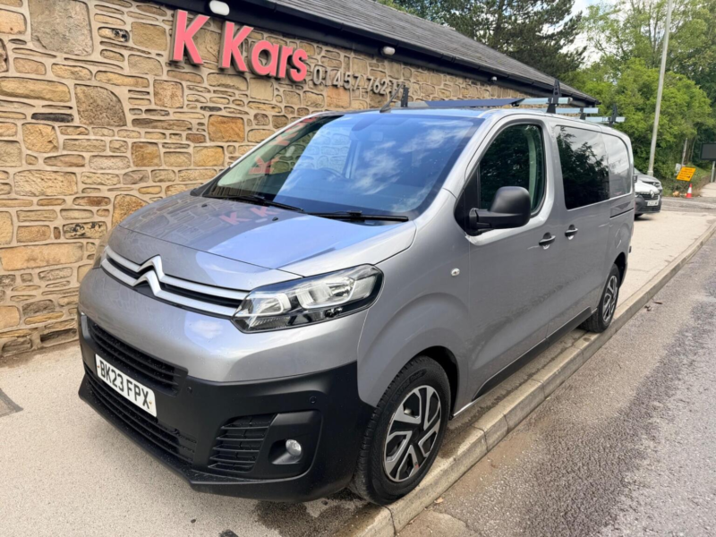 2023 Citroen Dispatch 2.0 Bluehdi 1200 Enterprise Edition M Crew Van Mwb Euro 6 (s/s) 6dr in Grey — image 1