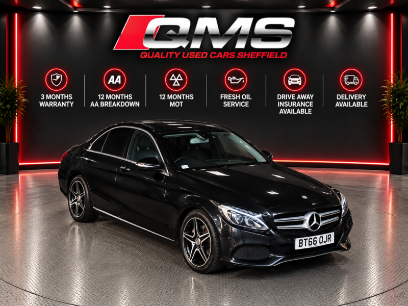 2016 Mercedes-Benz C Class 2.1 C220d Sport in Black — image 1