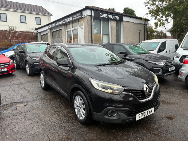 2016 Renault Kadjar 1.6 Dci Dynamique Nav SUV 5dr Diesel Manual Euro 6 (s/s) (130 Ps) in Black — image 1