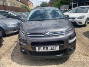 2019 Citroen C3 1.2 Puretech Flair Euro 6 (s/s) 5dr in Grey — image 2