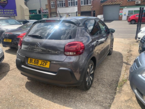2019 Citroen C3 1.2 Puretech Flair Euro 6 (s/s) 5dr in Grey — image 4