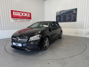 2018 Mercedes-Benz A Class 1.6 A160 Amg Line Euro 6 (s/s) 5dr in Black — image 6