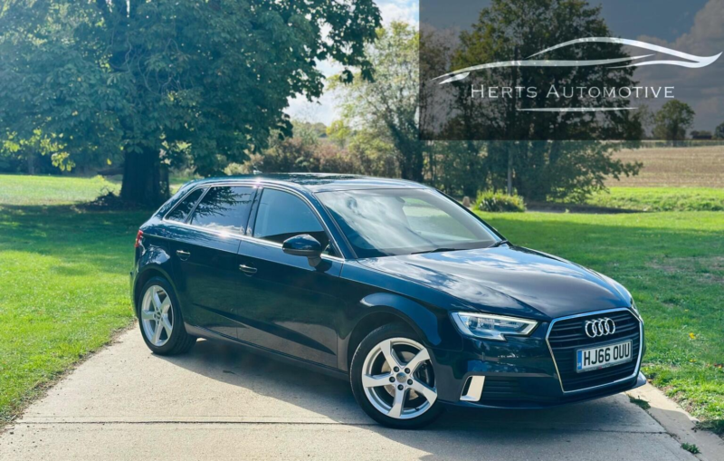 2016 Audi A3 1.4 Tfsi Cod Sport Sportback S Tronic Euro 6 (s/s) 5dr in Blue — image 1