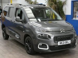 2021 Citroen Berlingo 1.5 Bluehdi Flair Xl MPV 5dr Diesel Manual Euro 6 (s/s) (100 Ps) in Grey — image 4