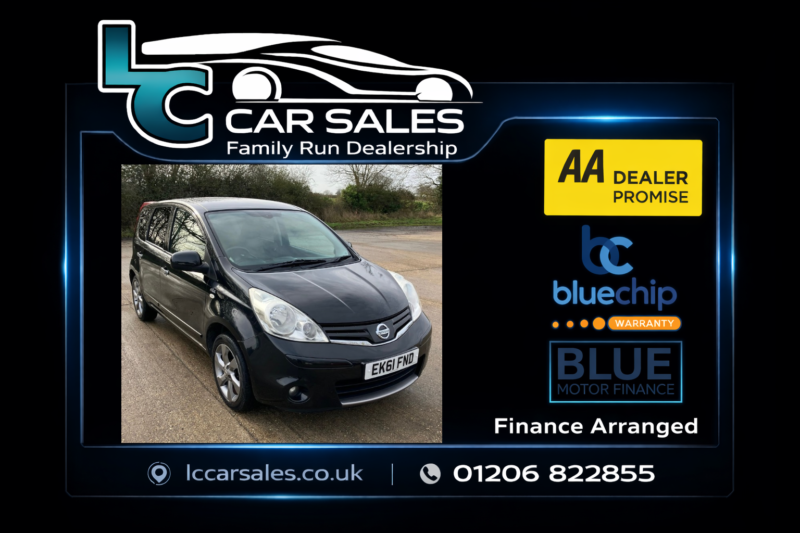 2011 Nissan Note 1.4 16v N-Tec in Black — image 1