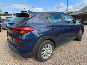 2020 Hyundai Tucson 1.6 Crdi Mhev Se Nav SUV 5dr Diesel Hybrid Manual Euro 6 (s/s) (115 Ps) in Blue — image 3