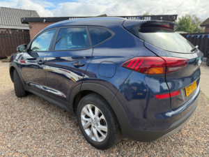 2020 Hyundai Tucson 1.6 Crdi Mhev Se Nav SUV 5dr Diesel Hybrid Manual Euro 6 (s/s) (115 Ps) in Blue — image 4