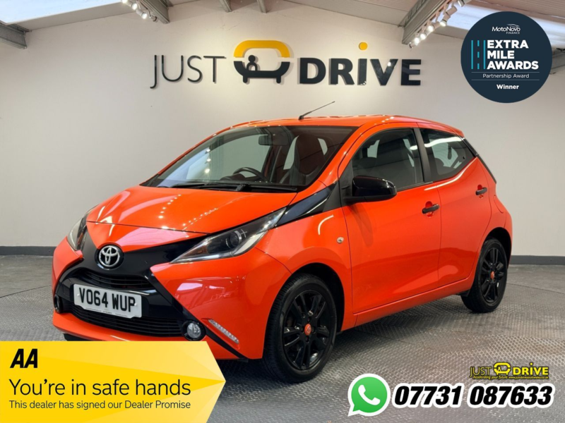 2014 Toyota Aygo 1.0 Vvt-I X-Cite Hatchback 5dr Petrol Manual Euro 5 Euro 5 (68 Ps) in Orange — image 1