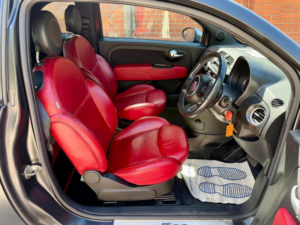 2011 Fiat 500 0.9 Twinair Matt Black Dualogic Euro 5 (s/s) 3dr in Black — image 4