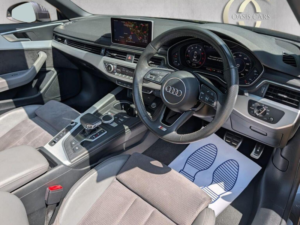 2018 Audi A5 Cabriolet 2.0 Tfsi S Line S Tronic Euro 6 (s/s) 2dr in Grey — image 3