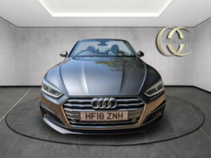 2018 Audi A5 Cabriolet 2.0 Tfsi S Line S Tronic Euro 6 (s/s) 2dr in Grey — image 4