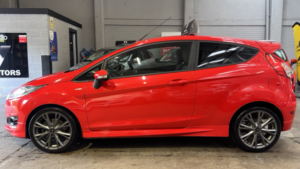 2017 Ford Fiesta 1.0 T Ecoboost St-Line Red 3dr 9 Stamps+1 Keeper in Red — image 2