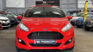 2017 Ford Fiesta 1.0 T Ecoboost St-Line Red 3dr 9 Stamps+1 Keeper in Red — image 3