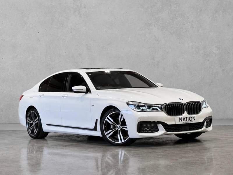 2016 BMW 7 Series 3.0 740i M Sport Auto Euro 6 (s/s) 4dr in White — image 1