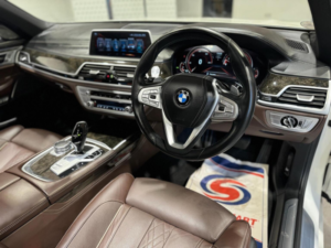 2016 BMW 7 Series 3.0 740i M Sport Auto Euro 6 (s/s) 4dr in White — image 2