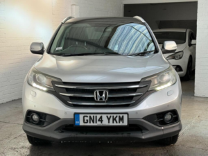 2014 Honda Cr-V 2.2 I-Dtec Ex 4WD Euro 5 (s/s) 5dr in Silver — image 2