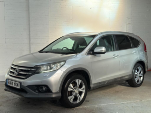 2014 Honda Cr-V 2.2 I-Dtec Ex 4WD Euro 5 (s/s) 5dr in Silver — image 3