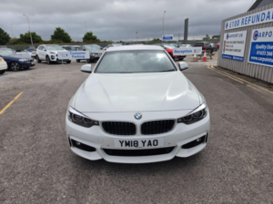 2018 BMW 4 Series 2.0 420i M Sport Auto Euro 6 (s/s) 2dr in White — image 2