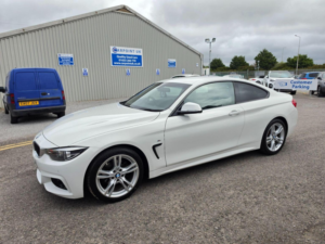 2018 BMW 4 Series 2.0 420i M Sport Auto Euro 6 (s/s) 2dr in White — image 3