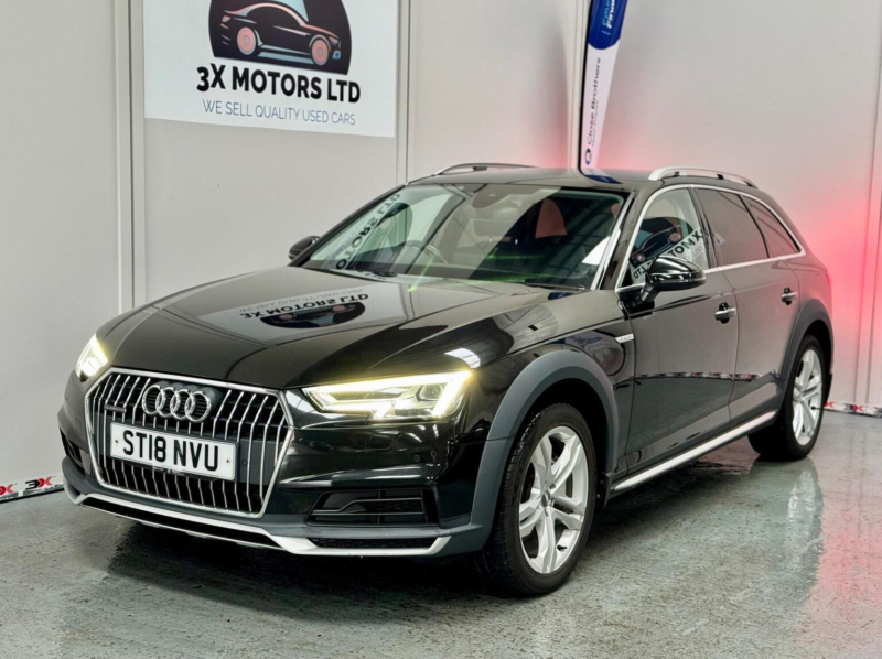 2018 Audi A4 Allroad 2.0 Tdi Sport S Tronic Quattro Euro 6 (s/s) 5dr in Black — image 1