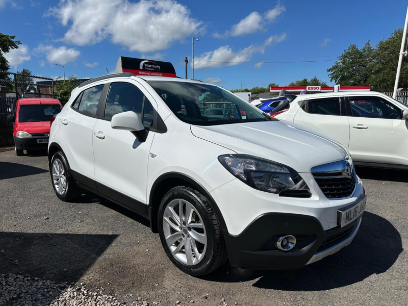 2016 Vauxhall Mokka 1.6i Exclusiv 2WD Euro 6 (s/s) 5dr in White — image 1