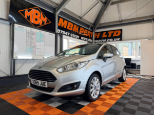 2016 Ford Fiesta 1.0t Ecoboost Titanium Hatchback 5dr Petrol Manual Euro 6 (s/s) (100 Ps) in Silver — image 3