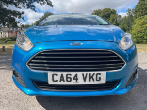 2015 Ford Fiesta 1.25 Zetec Euro 5 3dr in Blue — image 5