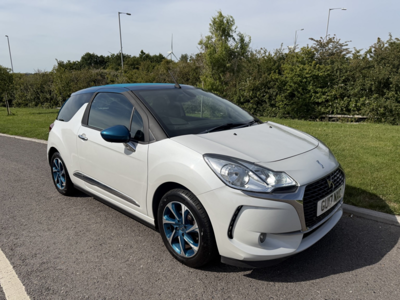 2017 Ds Automobiles Ds 3 Cabrio 1.2 Puretech Elegance in White — image 1
