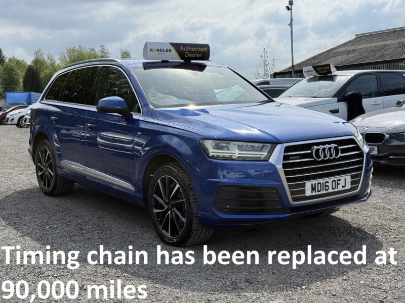 2016 Audi Q7 3.0 Tdi V6 S Line in Blue — image 1