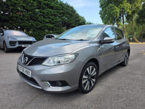 2016 Nissan Pulsar 1.2 Dig-T N-Connecta Euro 6 (s/s) 5dr in Grey — image 6