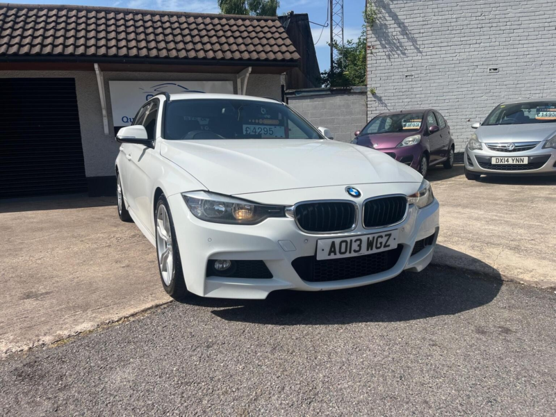 2013 BMW 3 Series 2.0 320d M Sport Touring Euro 5 (s/s) 5dr in White — image 1