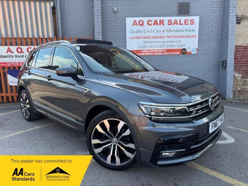 2017 Volkswagen Tiguan 2.0 Tdi R-Line Euro 6 (s/s) 5dr in Grey — image 1