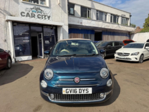 2016 Fiat 500c 1.2 Lounge Dualogic Euro 6 (s/s) 2dr in Blue — image 5