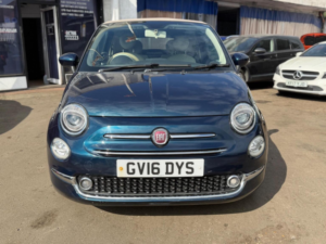 2016 Fiat 500c 1.2 Lounge Dualogic Euro 6 (s/s) 2dr in Blue — image 6