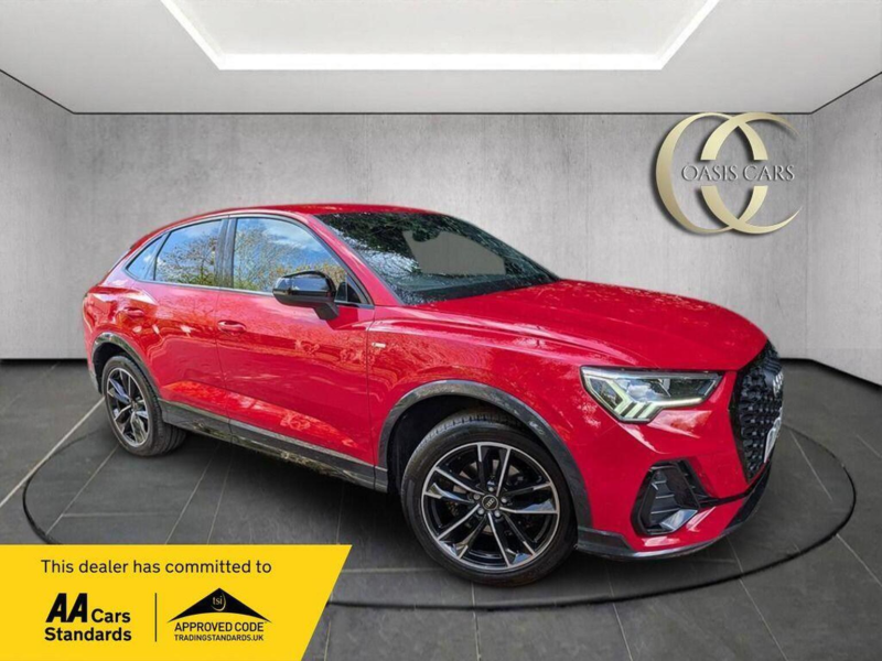 2021 Audi Q3 1.5 Tfsi Cod 35 Black Edition Euro 6 (s/s) 5dr in Red — image 1