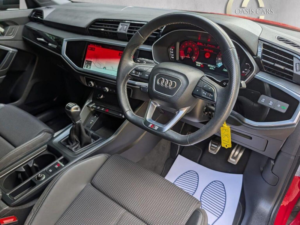 2021 Audi Q3 1.5 Tfsi Cod 35 Black Edition Euro 6 (s/s) 5dr in Red — image 3