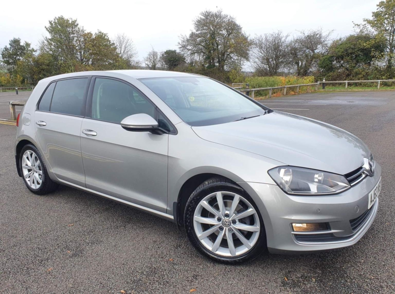 2016 Volkswagen Golf 2.0 Tdi Bluemotion Tech Gt Euro 6 (s/s) 5dr in Silver — image 1