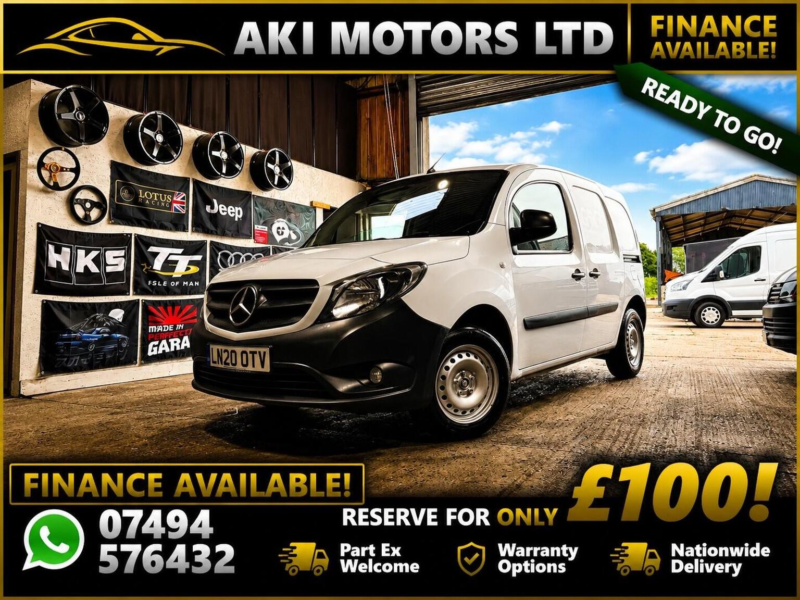 2020 Mercedes-Benz Citan 1.5 109 Cdi Pure L2 Euro 6 5dr in White — image 1