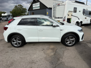 2022 Volkswagen T-Roc 1.5 Tsi R-Line SUV 5dr Petrol Manual Euro 6 (s/s) (150 Ps) in White — image 4