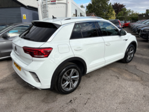 2022 Volkswagen T-Roc 1.5 Tsi R-Line SUV 5dr Petrol Manual Euro 6 (s/s) (150 Ps) in White — image 5