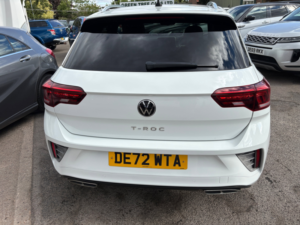 2022 Volkswagen T-Roc 1.5 Tsi R-Line SUV 5dr Petrol Manual Euro 6 (s/s) (150 Ps) in White — image 6