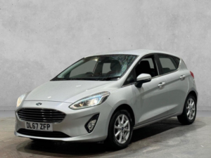 2018 Ford Fiesta 1.5 Tdci Zetec Euro 6 (s/s) 5dr in Silver — image 4