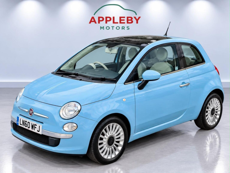 2011 Fiat 500 1.2 Lounge Dualogic Euro 4 3dr in Blue — image 1
