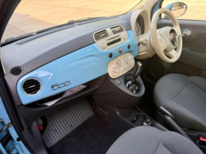 2011 Fiat 500 1.2 Lounge Dualogic Euro 4 3dr in Blue — image 5