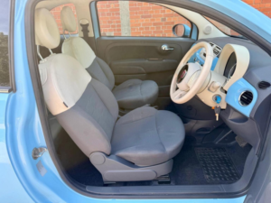 2011 Fiat 500 1.2 Lounge Dualogic Euro 4 3dr in Blue — image 6