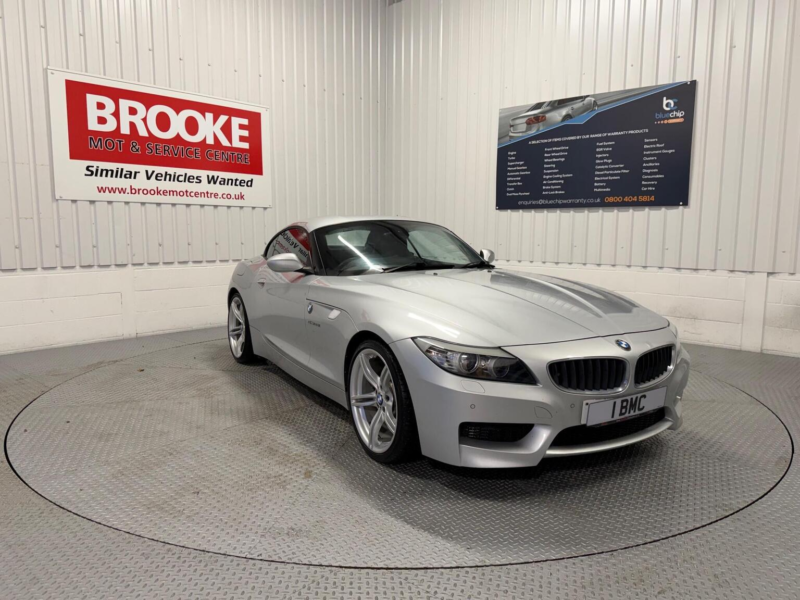 2012 BMW Z4 2.0 28i M Sport Auto Sdrive Euro 5 2dr in Silver — image 1