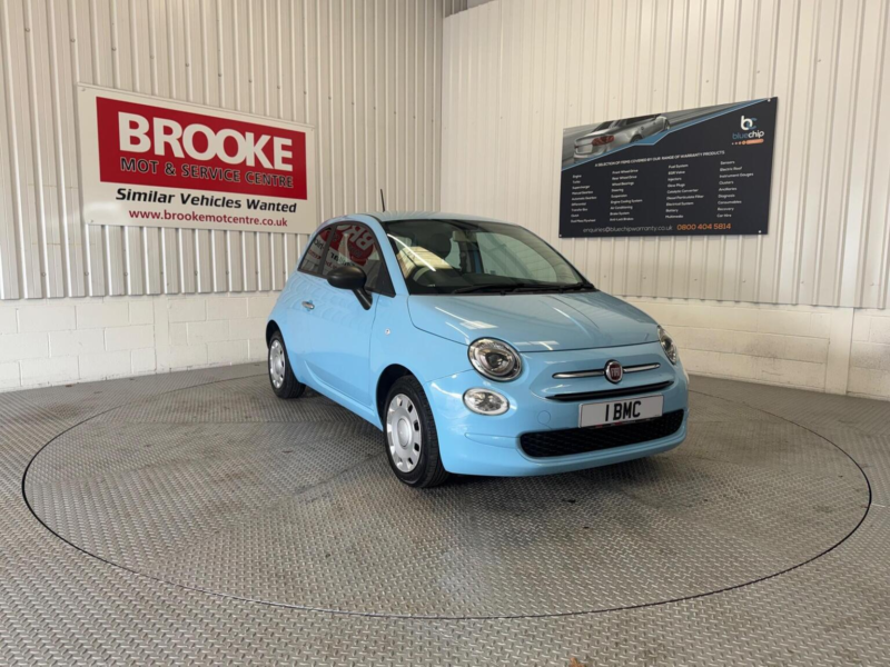 2015 Fiat 500 1.2 Pop Euro 6 (s/s) 3dr in Blue — image 1